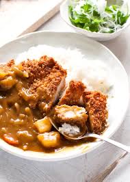 The origin of japanese curry recipe was from the united kingdom. Katsu Curry Japanese Curry With Chicken Cutlet Recipetin Japan