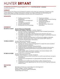 Building an attractive cv helps in increasing your chances of getting the job. Human Resources Cv Templates Cv Samples Examples