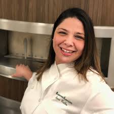 Continuing our celebration of just a few of the talented women in  Restaurant Associates leading up to Int'l Women's Day this Friday! **Photo  1: Executive Chef Zaina Dellaquila • 21 years (wow!) • “