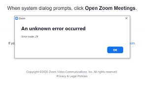 At zoom, we are hard at work to provide you with the best 24x7 global support experience during this pandemic. What Does Error Code 29 Mean Api And Webhooks Zoom Developer Forum