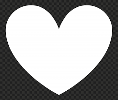 All white heart free clip art are png format and transparent background. Hd White Love Heart No Background Png Citypng