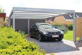 Una 2 0 Med Redskabsrum Carport Ideer Carport Design