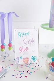 She S A Gem Party Project Nursery Girly Birthday Party Glitter Birthday Parties Sparkle Birthday