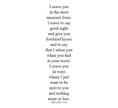 I Crave You Words Quotes Love Quotes