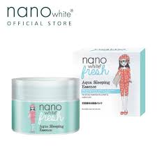 On this site, nano white. Nanowhite Fresh Aqua Sleeping Essence 40ml Shopee Malaysia