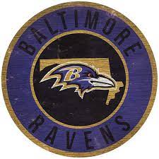 Nfl State Circle 12 Inch 9798570 Hsn In 2021 Baltimore Ravens Nfl Baltimore Ravens Ravens Sign