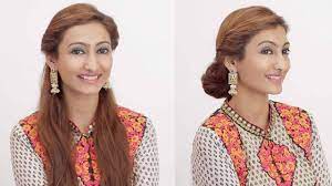 2 Hairstyles For Indian Wedding Occasions Day To Night Night Hairstyles Hairstyles For Indian Wedding Indian Wedding Hairstyles