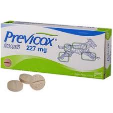 Previcox is an nsaid that works the same way as rimadyl in that it reduces inflammation and provides pain relief caused by osteoarthritis. Previcox Dogs 227mg 10