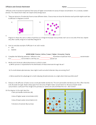How does osmosis keep you healthy? Diffusion And Osmosis Worksheet Answers Worksheets Tatai Flickr Practice Pdf Hypertonic Hypotonic Coloring Pages Key Cell Membrane Tonicity Oguchionyewu