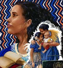 Marshallese Activist Kathy Jetnil Concept Art by Ophaxabaz