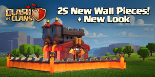 There are 11 levels of walls in clash of clans in total, as you see in the image below. Clash Of Clans On Twitter Soon Walls Level 11 Will Get A New Fiery Look And Look Out For 25 Extra Wall Pieces At Th10 Http T Co Ffxxmzg5wn Http T Co K3jcrvddrp