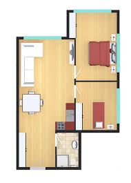 Durum böyledir 60 metrekare daire sadece gerekli alana sahipler. Mimapalas Home Office