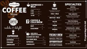 A coffee shop menu template is an important idea for you to offer something for your customers when they are coming to your shop. Coffee Signage Menuboard Design From Dsmenu