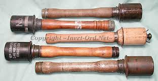 Image result for german egg grenade compared to stick grenade ww1