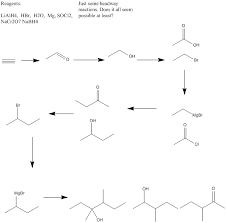 Chemical Forums Retrosynthesis Of E 5 Propylnon 3 En 5 Ol