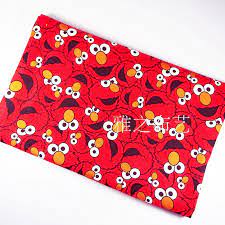 It's even better wrapped in a knit bag that looks like a sweater! 90 143cm Cartoon Elmo Canvas Fabric Japan Cartoon Earthmagic Cotton Fabric For Tissue Kids Bag Diy Handmade Canvas Fabric Cotton Fabricfabrics Japan Aliexpress