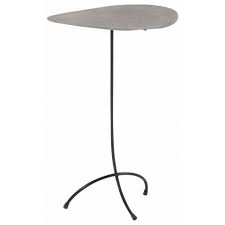 Erreur lors de votre demande. Bout De Canape Galet Dore Athezza Sellette Gueridon Table D Appoint En Metal Noir 39 5x40 5x60cm L Heritier Du Temps