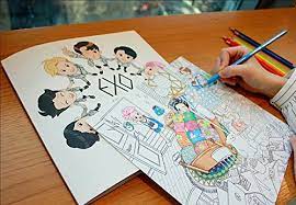Download Exo A Day In Exoplanet Coloring Book Amazon Com Books