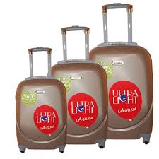 Laguna 2022 Pvc Vizon Valiz Bavul Seti Luggage