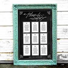 Personalized Chalkboard Print Seating Chart 12