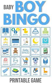 Printable Baby Shower Bingo Boy Cards 80 Boy Bingo Cards Baby Shower Bingo Printable Baby Shower Funny Funny Baby Shower Games