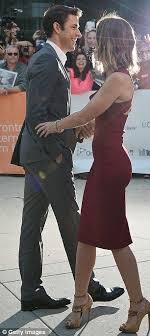 All That Wood Chopping Paid Off Emily Blunt Shows Off Her Slim Figure In A Form Fitting Maroon Dress At Looper Premiere Emily Blunt Emily Blunt Wedding Curve Hugging Dress