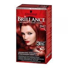 Schwarzkopf Brillance 842 Cashmere Red German Drugstore Schwarzkopf Hair Color Schwarzkopf Vintage Hair Accessories