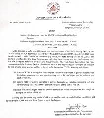 Rt pcr test report download from the website. Karnataka Coronavirus News Coronavirus Karnataka Reports Over 5 000 New Cases Cost Of Covid 19 Rt Pcr And Rapid Antigen Tests Reduced India News
