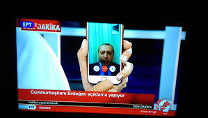 Cnn greece spraying refugees with tear gas. Damian Mac Con Uladh On Twitter Erdogan Speaks Via Skype To Cnn Turk As Seen On Greek Tv Turkey Turkishcoup