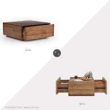 55 southeast main street, portland, or, 97214 Daily Find Pottery Barn Parkview Reclaimed Wood Coffee Table Copycatchic