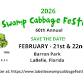 2026 Swamp Cabbage Festival event image