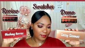 New Dose of Colors Blushing Berries and Sassy Siennas Eyeshadow Palettes