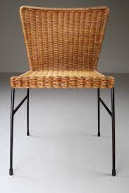 Part of our woven patio collection, enjoy the classic look of natural wicker, but without all the worry and upkeep. Patinated Metal Framed Chairs With Woven Wicker Seat The Netherlands 1950 Mid 20th Century Sofas Items By Category European Antiques Decorative