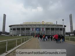 Attendees gathered to learn from the bible. Commerzbank Arena Eintracht Frankfurt German Football Grounds