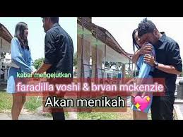 Faradilla yoshi dibuat pusing sama kegantengan bryan mckenzie & hessel steven. Faradilla Yoshi Bryan Mckenzie Akan Menikah Youtube