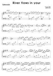 Thumbnail Of First Page Of River Flows In You Piano Sheet Music Pdf By Yiruma River Flow In You Piano Sheet Music Piano Sheet Music Pdf