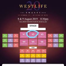 Стадион, арена или спортивный комплекс. Westlife Kl Concert Seat V2 Malaysia Entertainment Events Concerts On Carousell