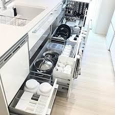 キッチン モノトーン 一条工務店 ikea セリア などのインテリア実例 2016 09 24 19 22 22 roomclip ルームクリップ スマートキッチン 小さなアパートのキッチン ホワイトキッチン