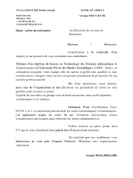Commencez à créer votre propre lettre. Lettre De Motivation