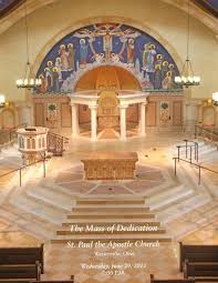 Ignatius, the founder of the jesuit order, sought to find god in all things, and all people. St Paul Dedication Booklet Indd St Paul The Apostle Catholic Church