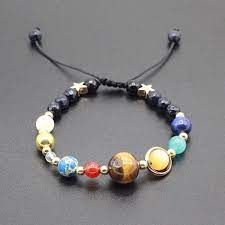 Astronomy Solar System Bead Bracelet 5 Variants To Choose From