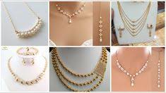 Latest Light Weight Elegant One Tola Gold Necklace Sets Gold Necklace Set Bridal Gold Jewellery Designs Elegant Gold Necklace