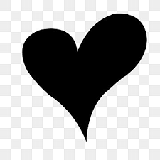 Asymmetric Black Heart Clipart Black Heart Clipart Asymmetry Asymmetric Heart Png Transparent Clipart Image And Psd File For Free Download Clip Art Black Heart Cream Room