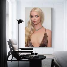 Anya Taylor Joy Sexy Female Star Poster (24) Picture Print Wall Art Poster  Painting Canvas Posters Artworks Gift Idea Room Aesthetic ...
