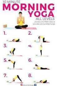 Practice teaches me each morning how to steady the mind before it has been corrupted from a high stress demanding job. Pin On Yoga Morning Yoga 10 Minute Morning Yoga Yoga Routine