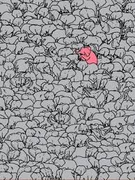 Why Fit In When You Were Born To Stand Out Drawing Why Fit In When You Were Born To Stand Out Elephants Elephant Art Art Graphic Illustration