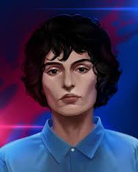 Finn Wolfhard Stranger Things fanart by Thecovatar