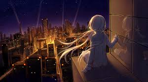 Check spelling or type a new query. Anime Girl City Night 1920x1080 Wallpaper Teahub Io
