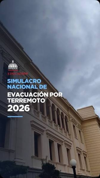 ¡Prevenir también es educar! 📚🦺, El Centro de Operaciones de Emergencias (@COE_RD) anunció la realización del Simulacro Nacional de Evacuación por Terremoto 2026, que tendrá lugar el próximo martes 8 ...