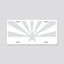 In the united states, the appearance of license plates is frequently chosen to contain symbols, colors, or slogans associated with the issuing jurisdiction, which are the 50 u.s. Arizona Flag Aluminum License Plates Cafepress